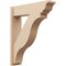 Ekena Millwork 7 1/2-in W x 28-in D x 34-in H Funston Trad Rough Cedar Woodgrain TimberThane Outlooker, Primed Tan OUTUR075X28X34FST04RCPR - alternate 1